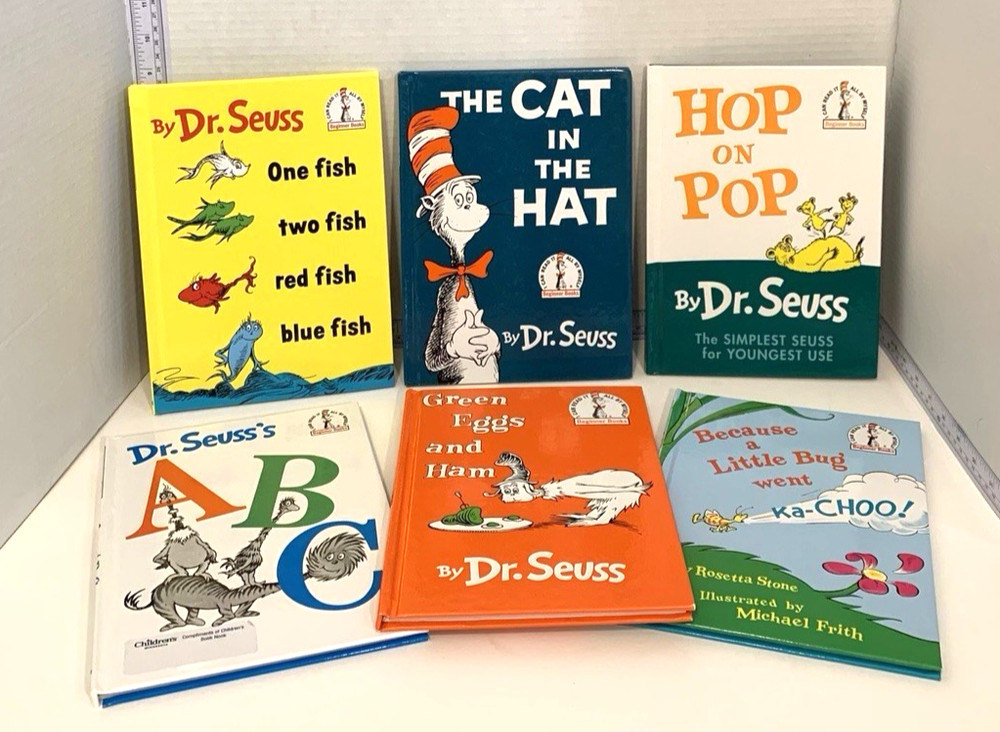 Dr. Seuss Beginner Books Lot of 6 - Children's Hardcover