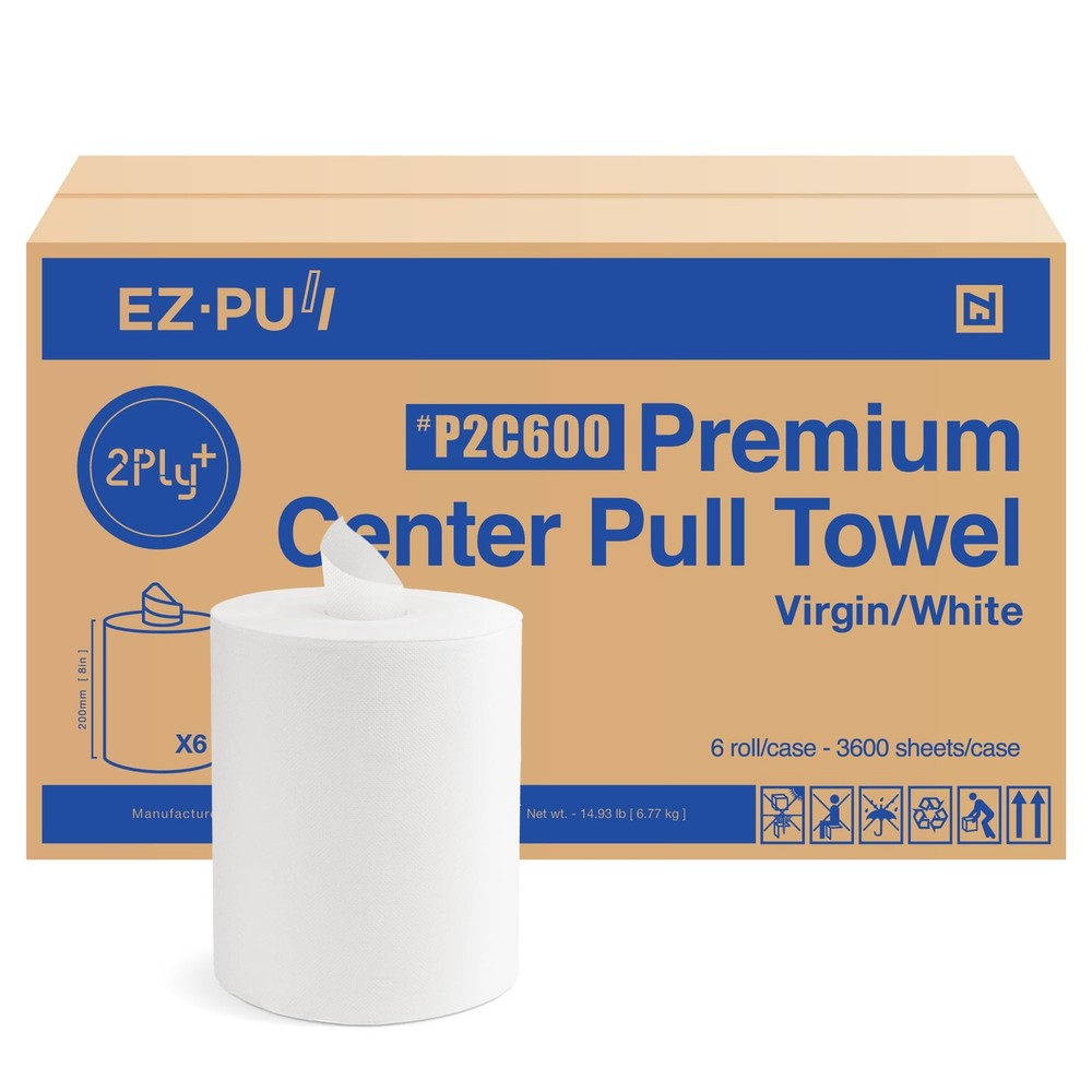 EZ-Pull Premium 2ply+ Centerpull Centerfeed Paper Hand Towels, FSC certified ...