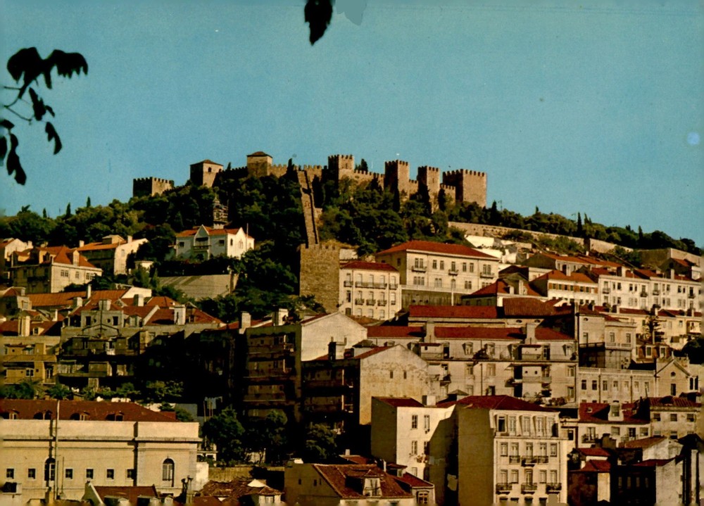 Lisboa, Portugal, Saint George Castle, historic, landmark, architecture Postcard