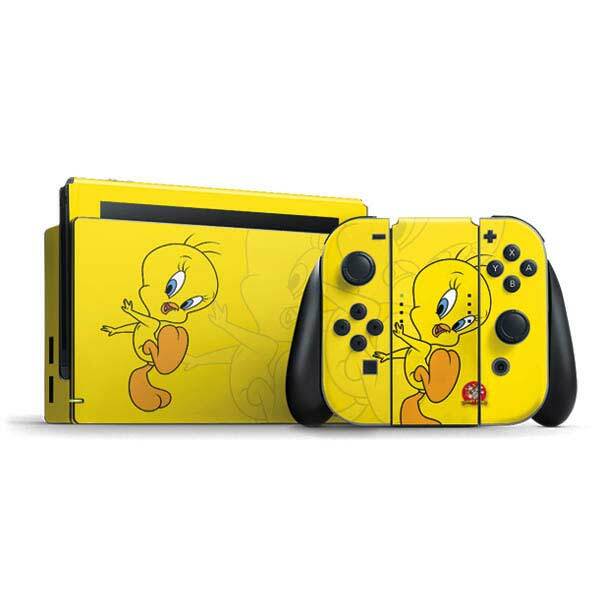 Looney Tunes Nintendo Switch Bundle Skin - Tweety Bird Double
