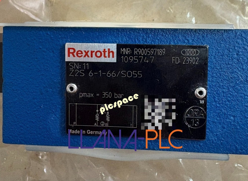 Rexroth R900597189 Z2S6-1-66/SO55 brand new Check Valve R900597189