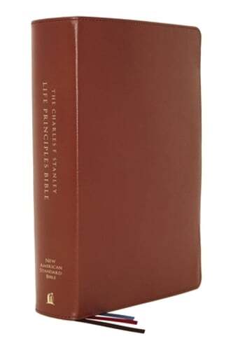 Nasb, Charles F. Stanley Life Principles Bible, 2nd Edition, Genuine Leather,