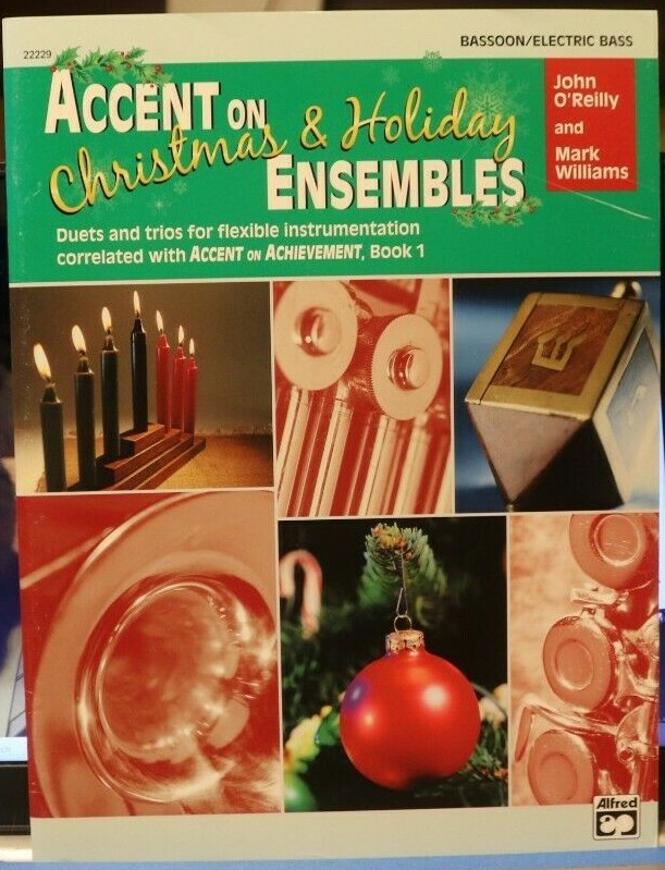 Bassoon or elec bass Accent on Christmas & Holiday Ensem. by O'Reilly & Williams-image