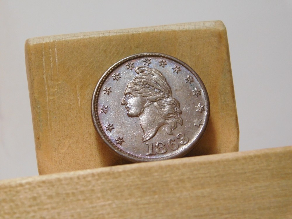Civil War token 1/229 a, patriotic type
