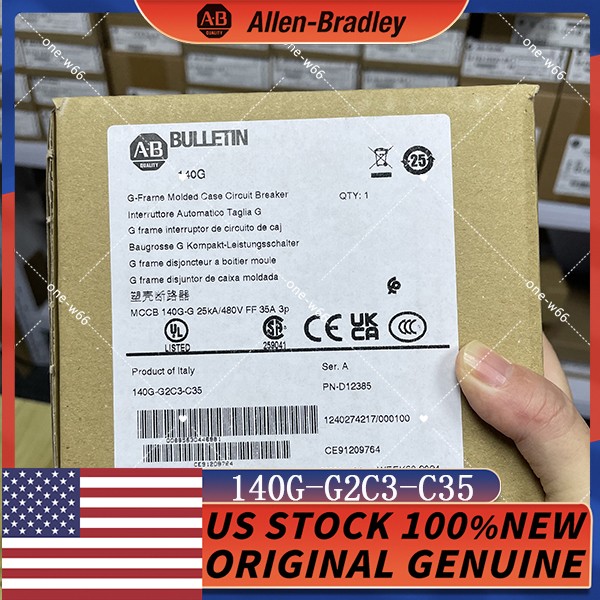 140G-G2C3-C35 Molded Circuit Breaker Catalog Brand New Allen-Bradley Fast Ship
