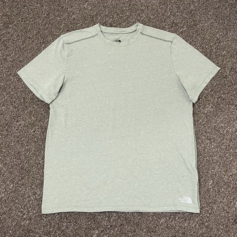 The North Face Flashdry Shirt Men’s Size Large Green Athletic Outdoors Gym