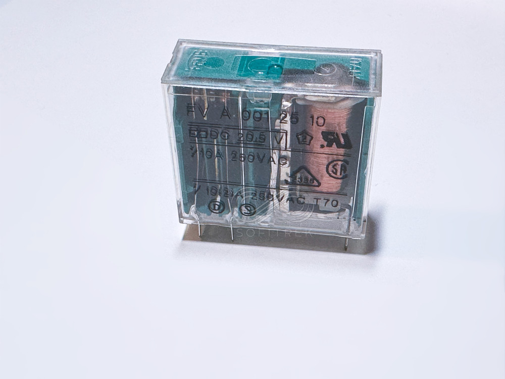 FV A 001 25 10 FEME / CARLO GAVAZZI PCB Relay 20.5VDC SPDT 10A FVA0012610