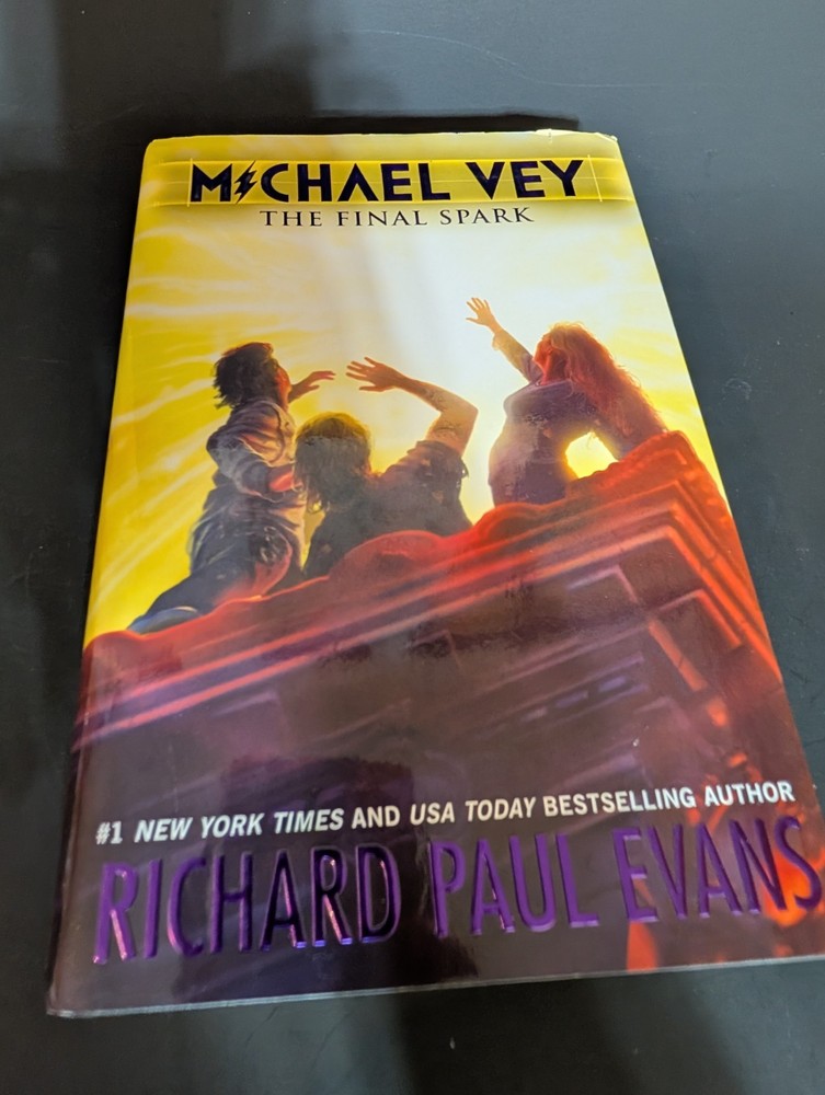 Michael Vey 7 The Final Spark Richard Paul Evans Hardcover 2017 with Dust Jacket