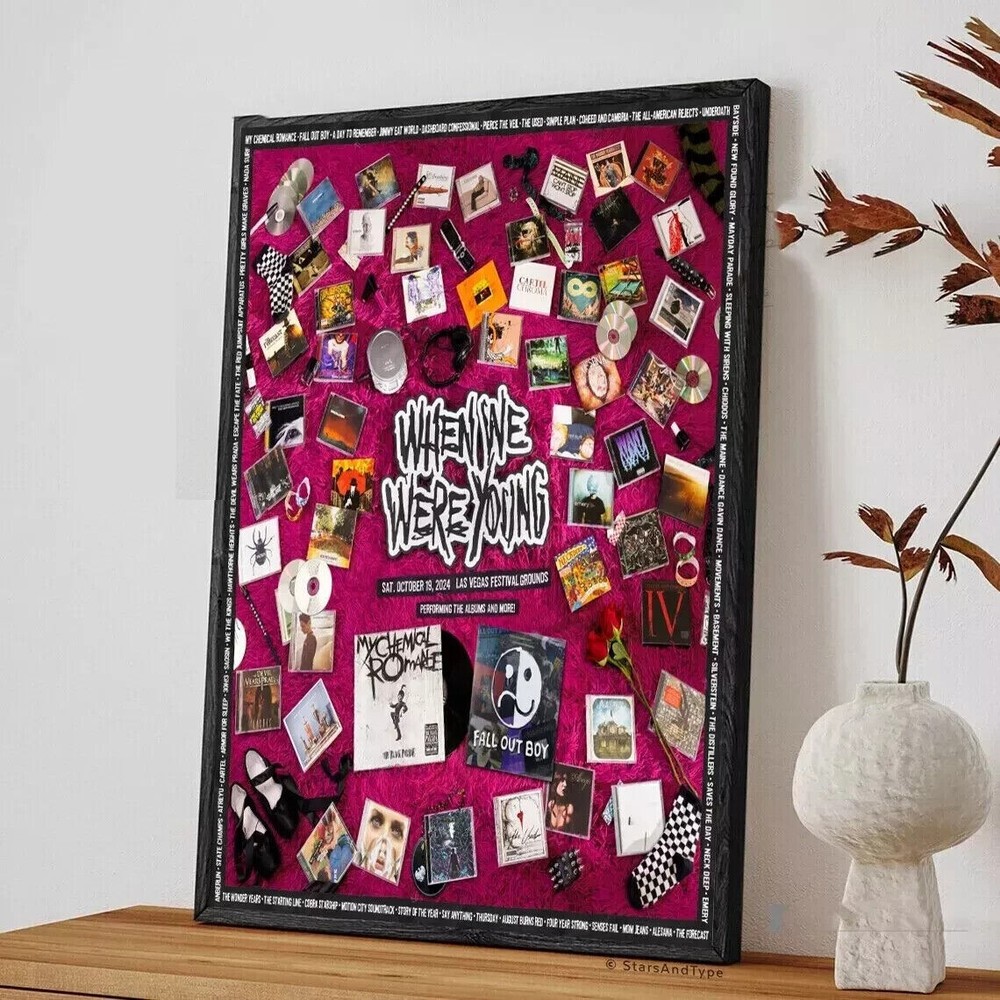 When We Were Young 2024 Lineup with 50+ Full Album Live Performances Poster