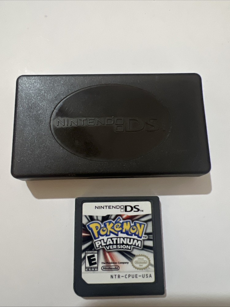 Pokemon: Platinum Version (Nintendo DS, 2009) - Authentic, Cleaned & Tested