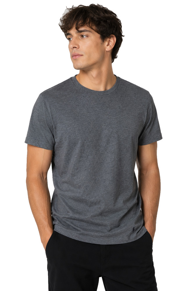 Polo Ralph Lauren Gray Crew Neck T Shirt Men’s Pony Logo Tee Small