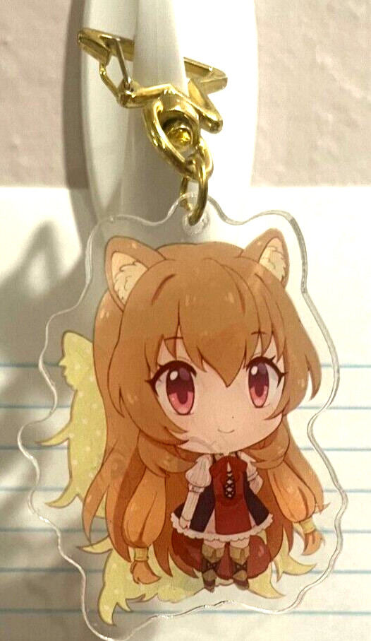 Rising of the Shield Hero Raphtalia Chibi Double SIded Acrylic Keychain Charm