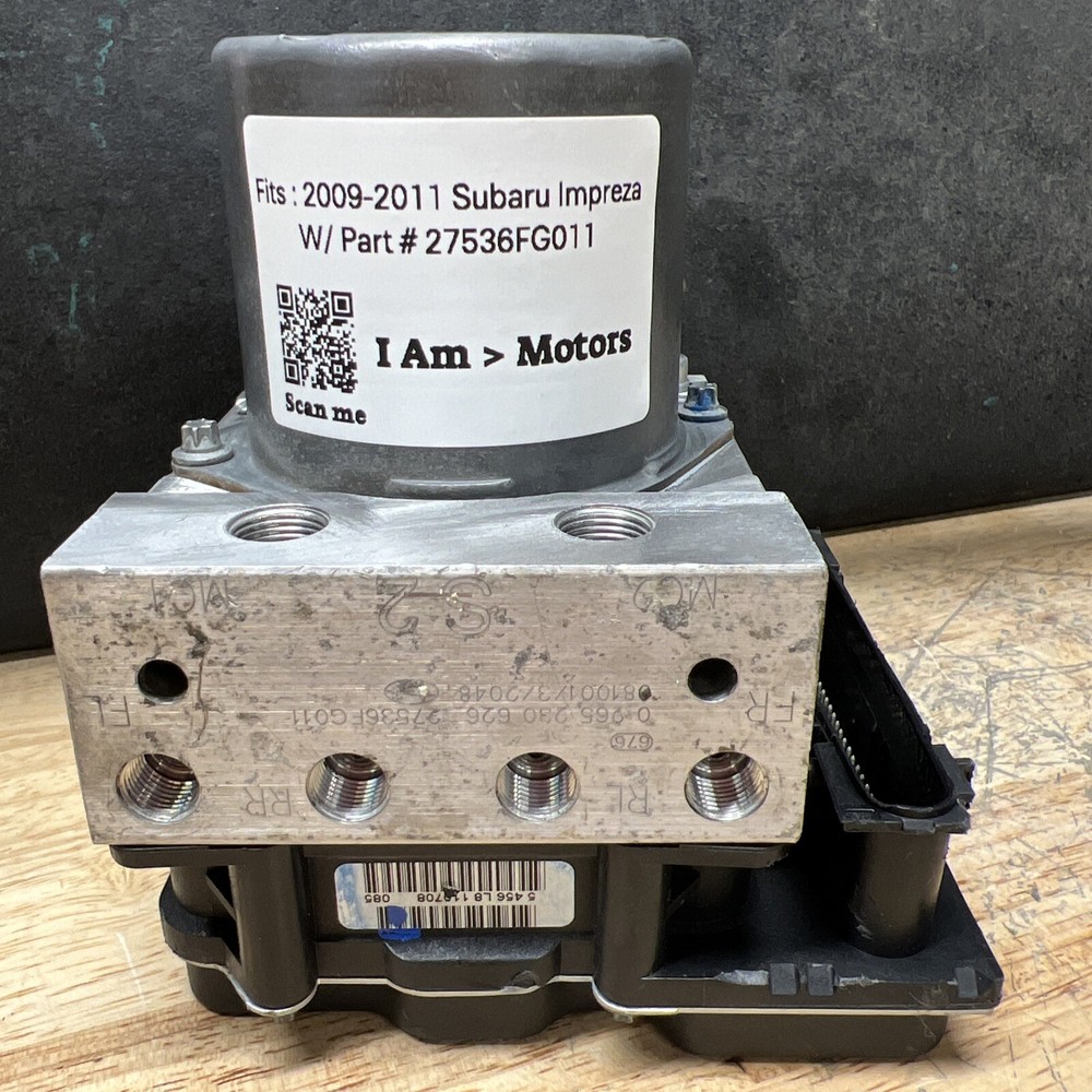 REFURBISHED ABS Brake Pump Module 2009 - 2011 Subaru Impreza 2.5 | 27536FG011
