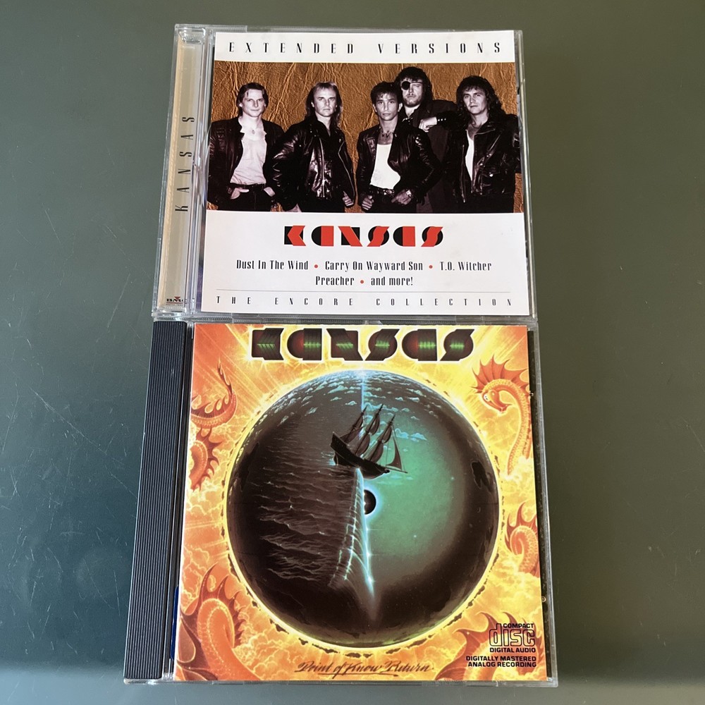 Kansas 2 💿 LOT: Point of Know Return & Extended Versions | VG+ | Fast 🚚