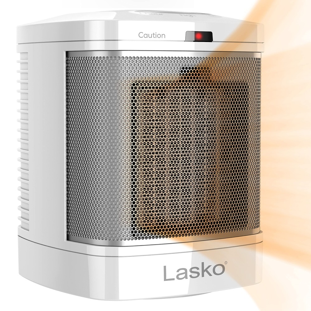 CD08200 Small Portable Ceramic Space Heater for Bathroom and Indoor Home Use,...