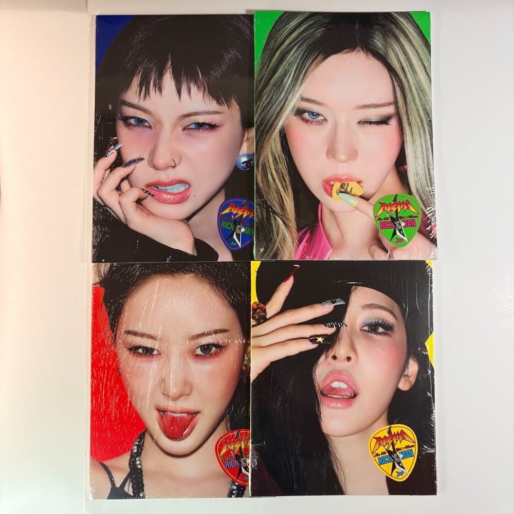 [AESPA] Rich Man ENERGY Ver. (KARINA , WINTER, GISELLE, NINGNING) - New &Sealed