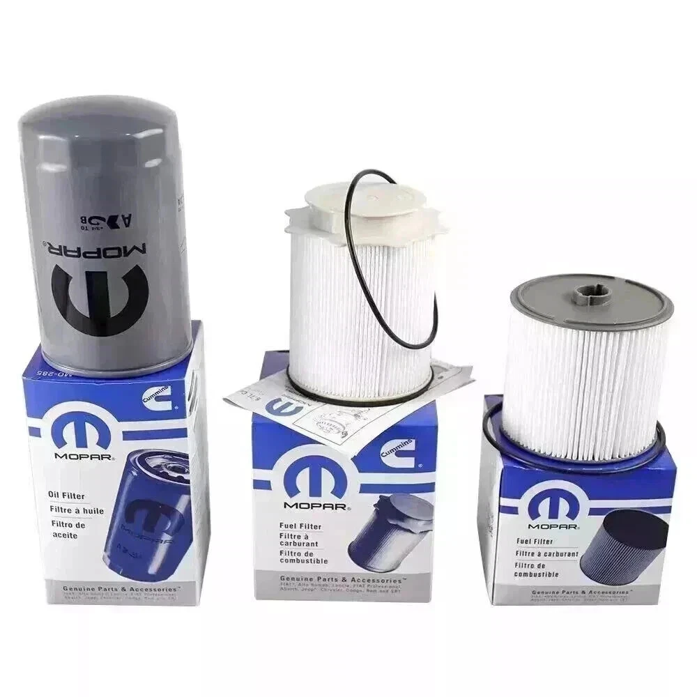 Mopar Diesel Fuel and Oil Filter Set for 2019-2021 Ram 2500 3500 4500 5500 6.7L