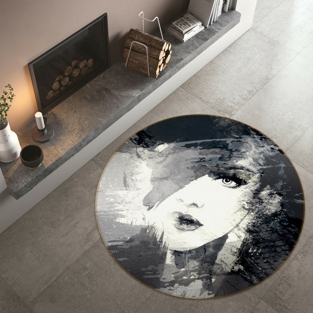 3D Hand Painting Ink Art NAO6224 Game Rug Mat Elegant Photo Carpet Mat Fay