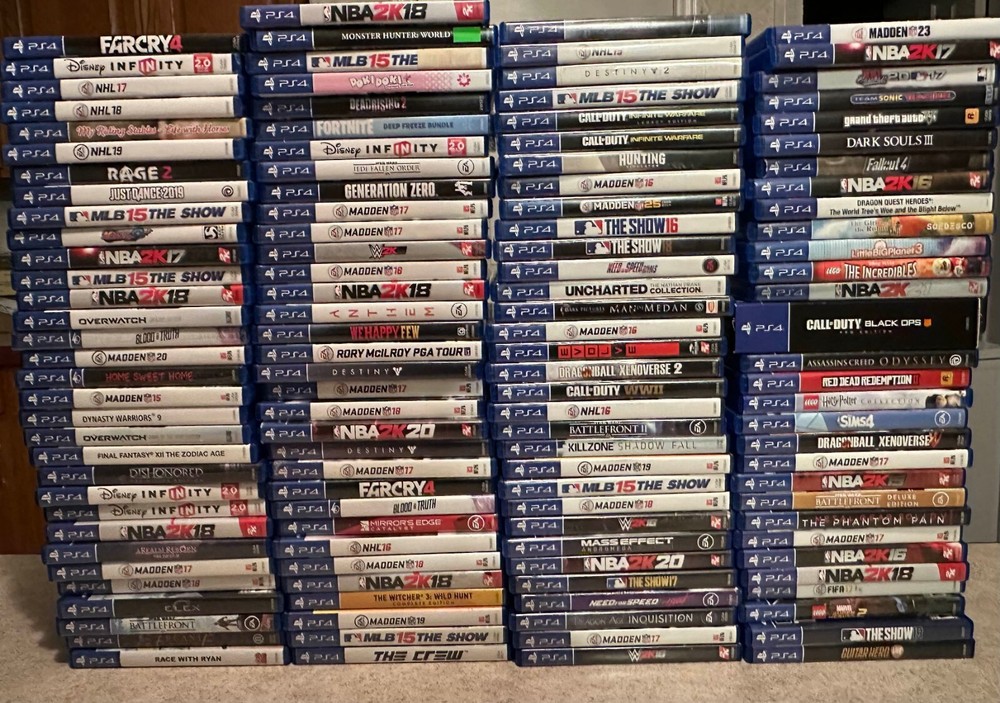 Buy 3 Get 1 Free - Sony PlayStation 4 PS4 - Video Game Lot - Pick & Choose 📦