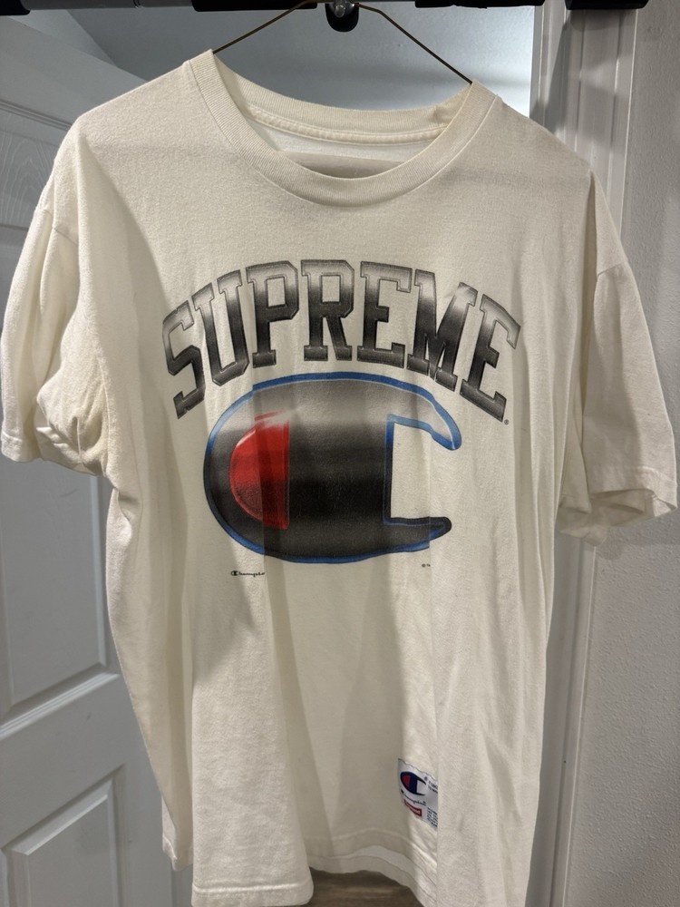 Supreme Champion SS19 WHITE Tee - Large