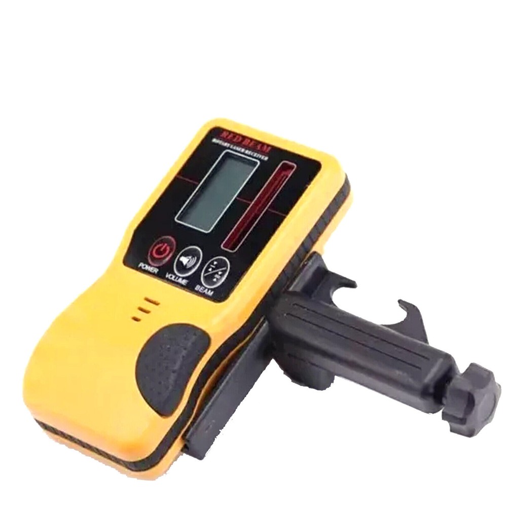 Universal Red Beam Rotary Laser Receiver with Dual Display US Stock Fast Shipping