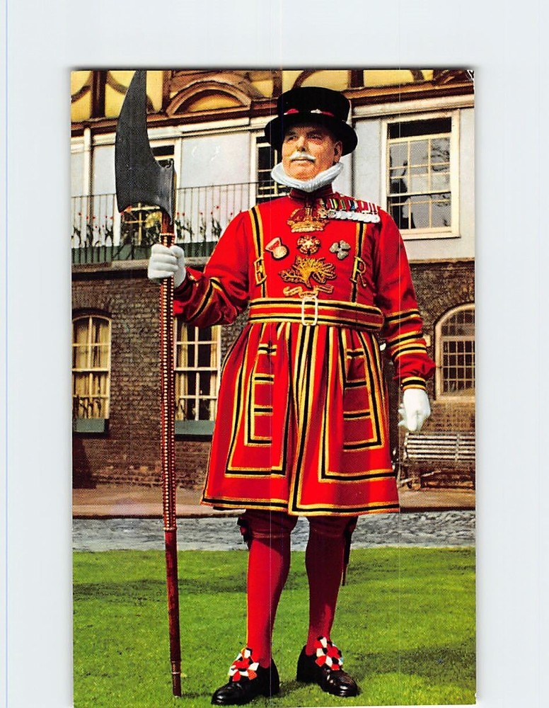 Postcard Yeoman Warder Tower of London England