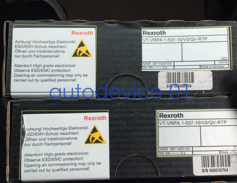 NEW 0811405104 Rexroth VT-VRPA1-537-10/V0/QV-RTP Fast shipping DHL/FedEx