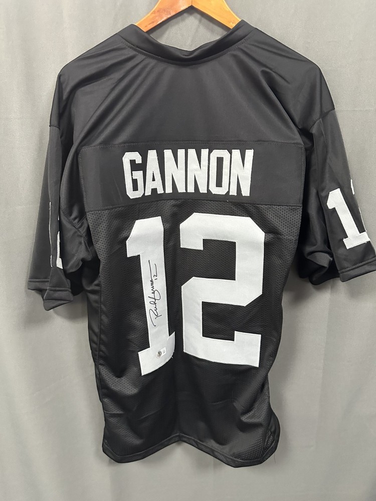 Rich Gannon Signed Oakland Raiders Football Jersey AUTO BAS Beckett Sz XLPROBSTEIN is actively accepting consignments !!