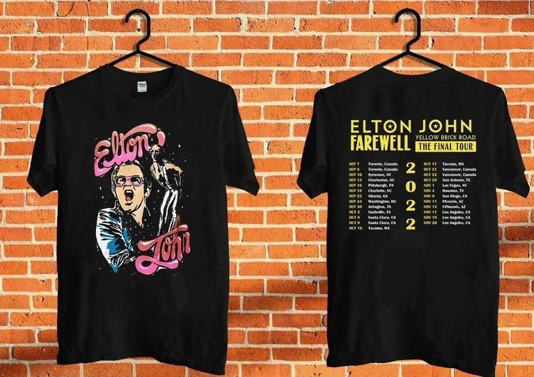Elton John Farewell Tour 2022 Shirt
