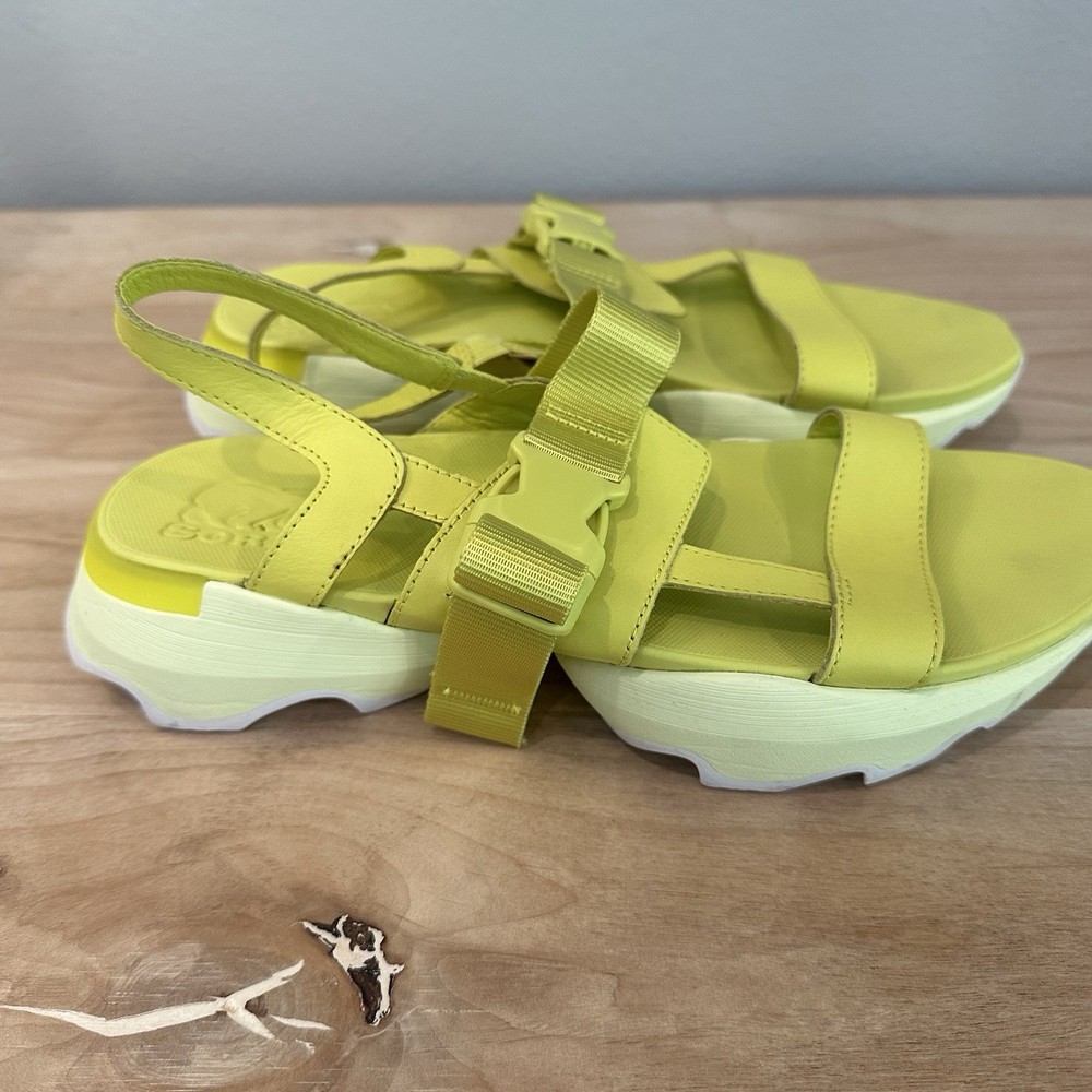SOREL Womens Strap Foam Cushion Platform Comfort Sandals Size 9.5