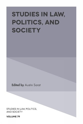 Austin Sarat Studies in Law, Politics, and Society (Hardback)