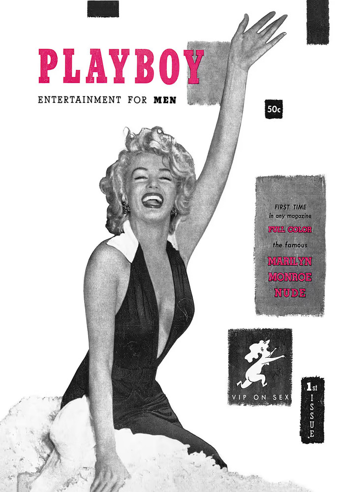 Marilyn Monroe Playboy Cover RP Poster 13 x 19 Inches Vintage Marilyn Monroe PB