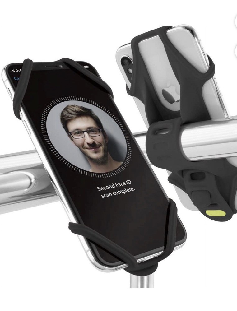 Bike Tie 2 Secure Cell Phone Mount for Cycling  