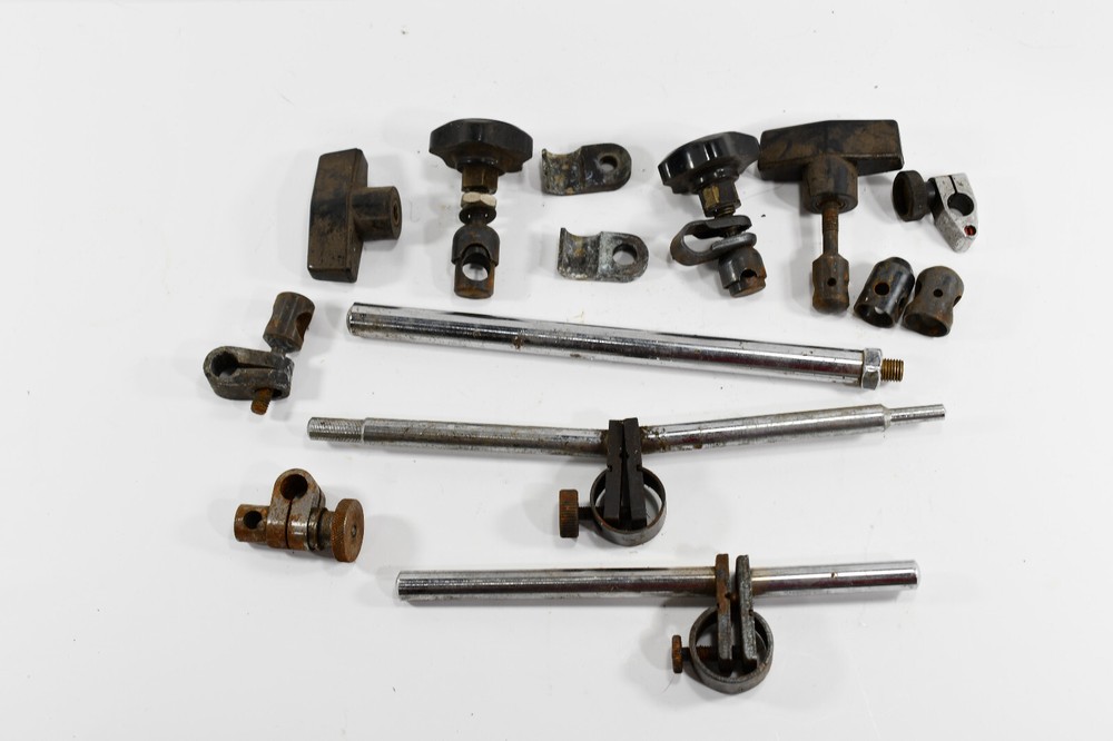 ASSORTED LOT OF PARTS / REPAIR MAGNETIC BASE INDICATOR PARTS