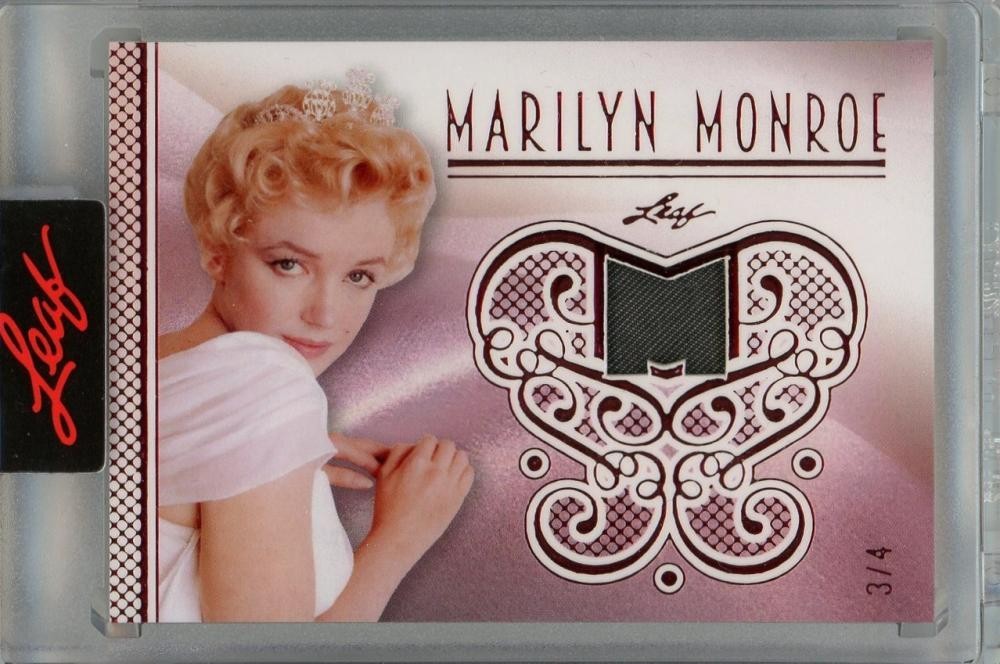 Marilyn Monroe 2024 Leaf Marilyn Monroe Icons Collection #MM-4 Memorabilia 3/4