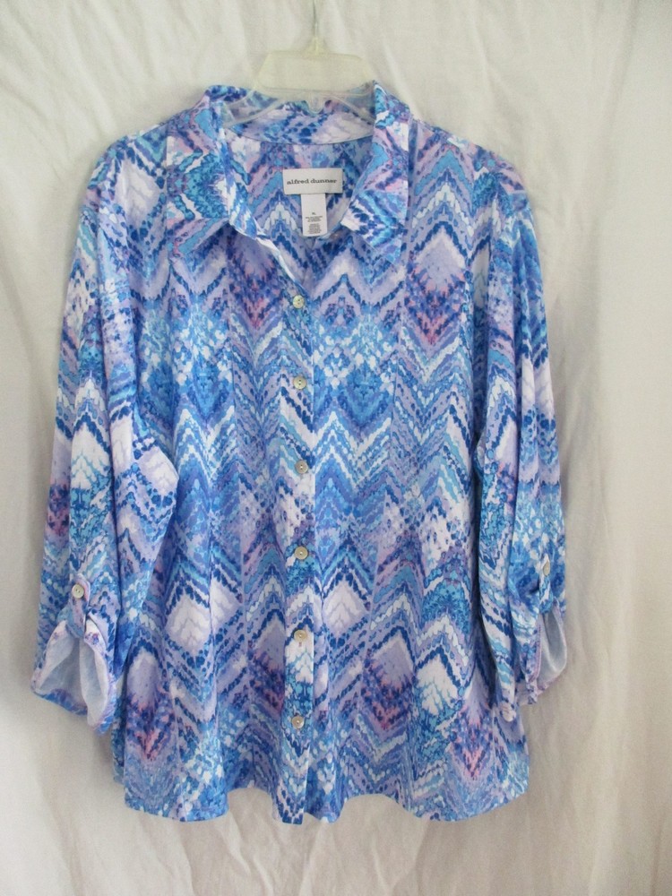 ALFRED DUNNER   BLOUSE SIZE - XL