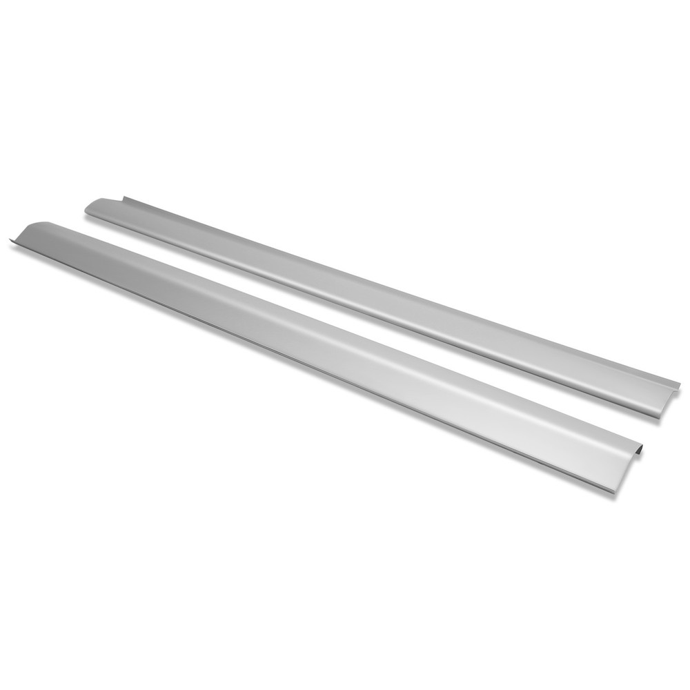 Fit 05-10 Chevrolet Cobalt Pontiac G5 Sedan White Slip-On Outer Rocker Panel