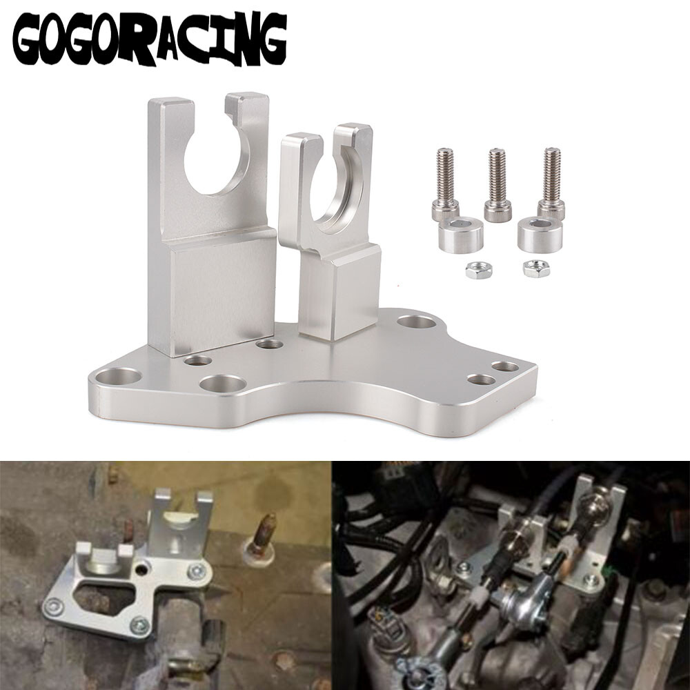 Billet Trans Shifter Cable Bracket H22 H23 H F Series Swap For RSX Prelude