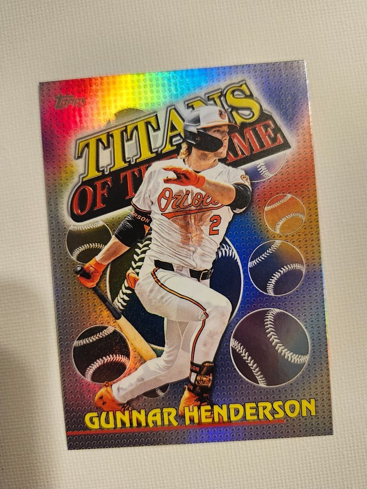 2026 Topps Series 1 - Titans of the Game Gunnar Henderson #TOG-4