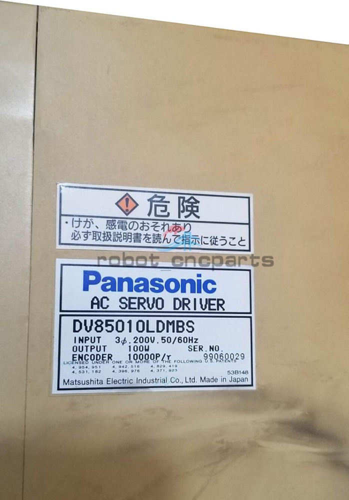 1piece Used Panasonic Servo Drives DV85010LDMBS