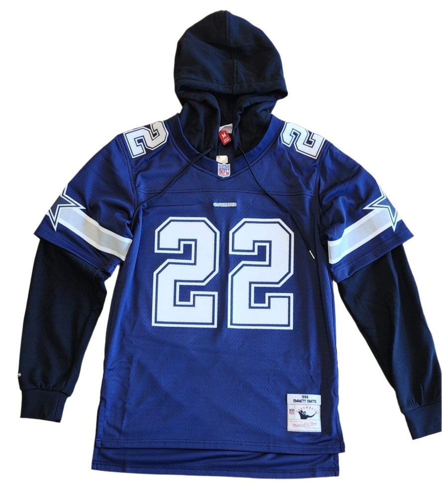 Mitchell & Ness Dallas Cowboys Legacy Jersey Pullover Hoodie - Emmitt Smith