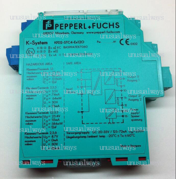 One Pepperl+Fuchs Safety Barrier KFD2-STC4-EX1.2O KFD2-STC4-EX1.20 New
