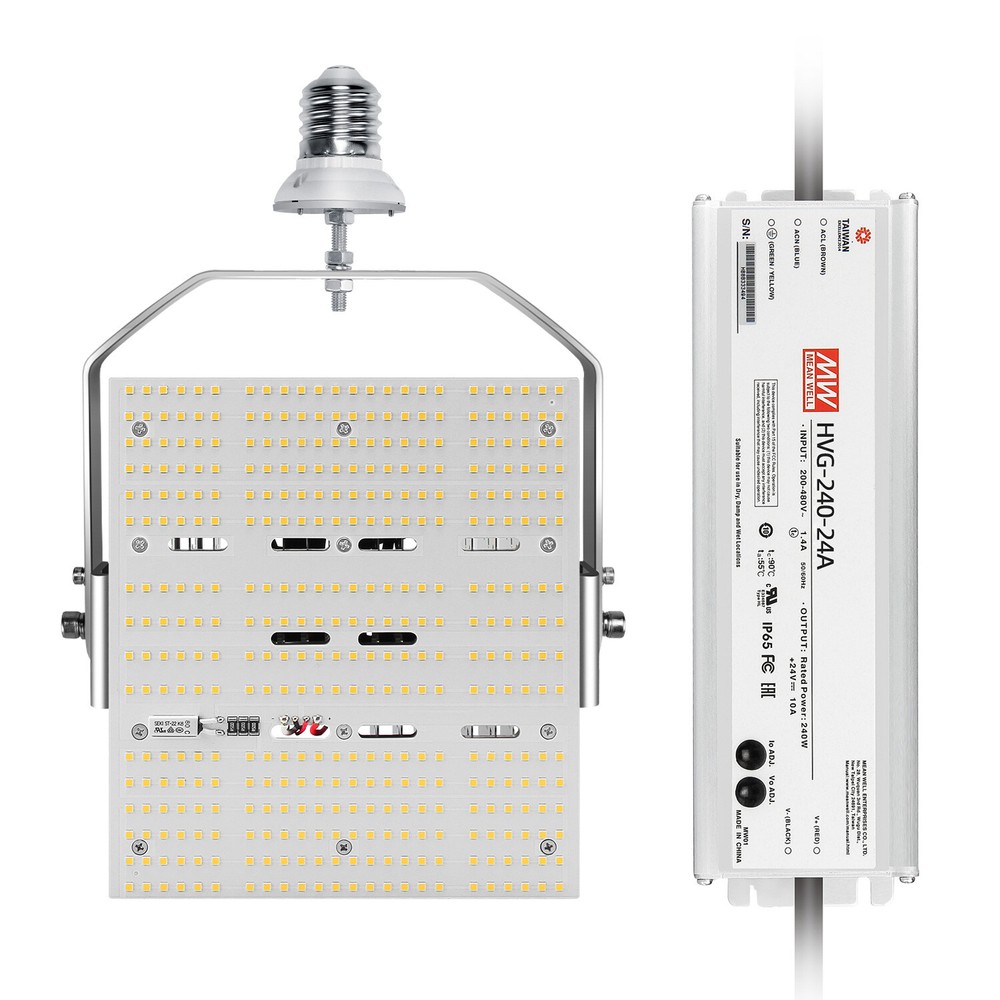 AC480V 240W LED Shoebox Retrofit Kit For Parking Lot Tennis Court Light  5000K