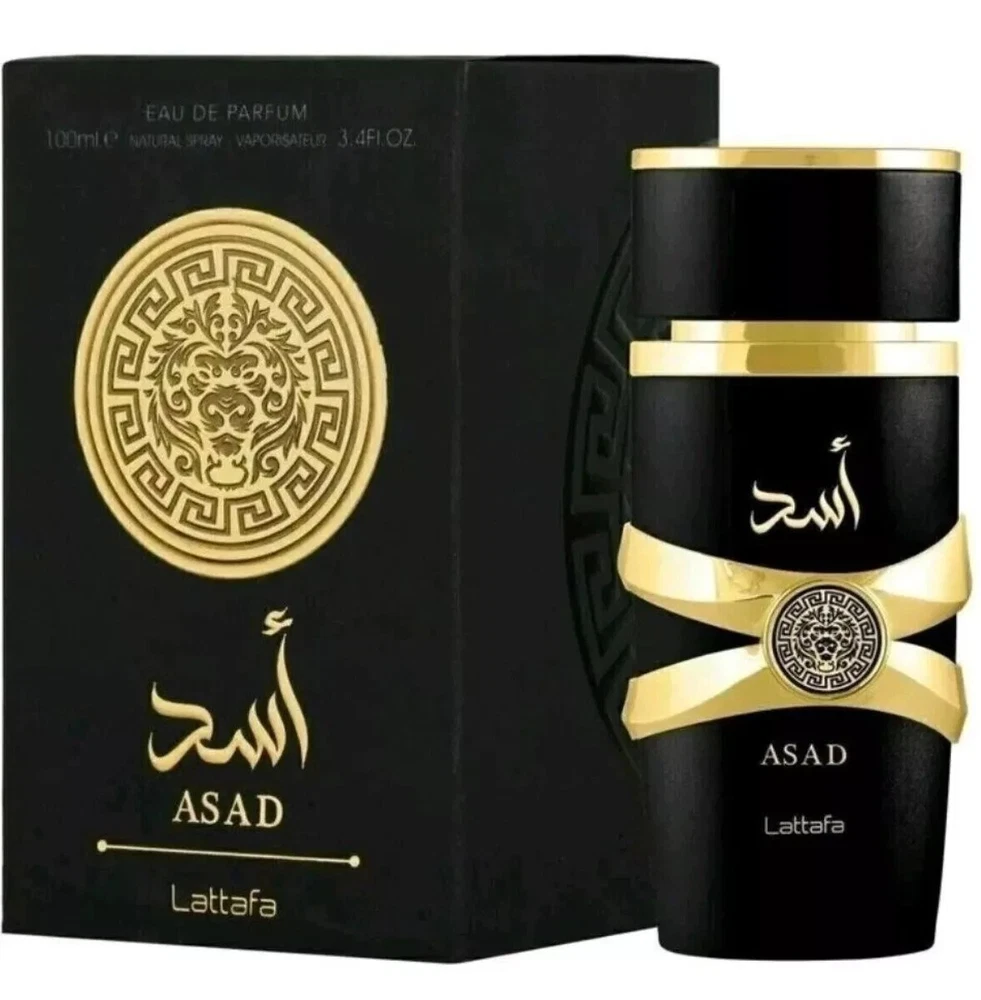Asad by Lattafa perfume for unisex EDP 3.3 / 3.4 oz Cologne New in Box