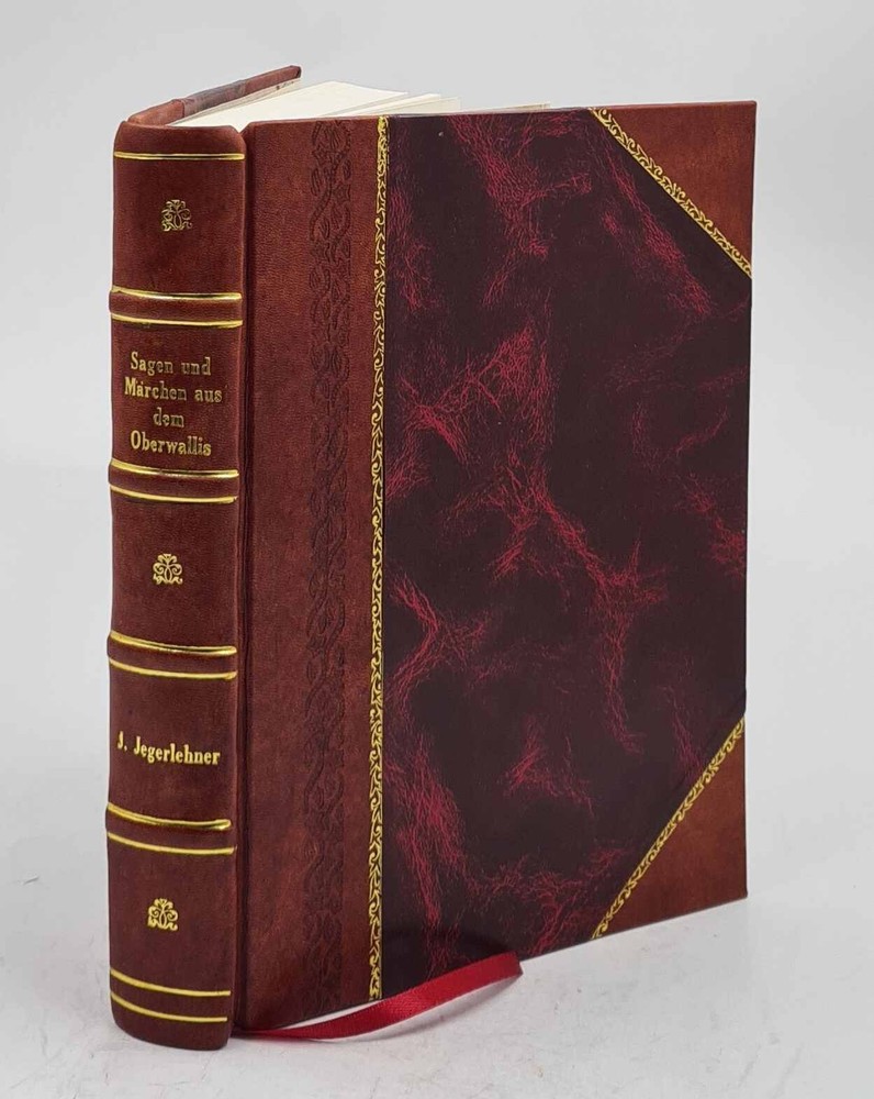 Classic Oberwallis Folktales and Fairy Tales Leather Bound Edition