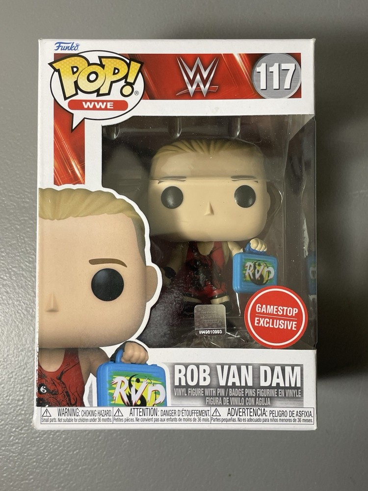 Funko Pop! WWE Rob Van Dam 117 Figure Special Edition