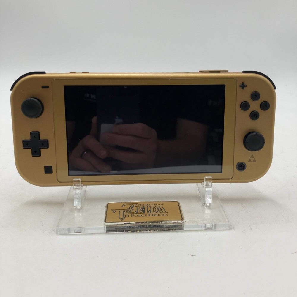 Nintendo Switch Lite Console Gaming System HDH-S-DAZAA Gold Hyrule Edition
