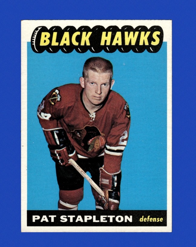 1965-66 Topps Set-Break #120 Pat Stapleton EX-EXMINT *GMCARDS*Consign with Greg Morris Cards