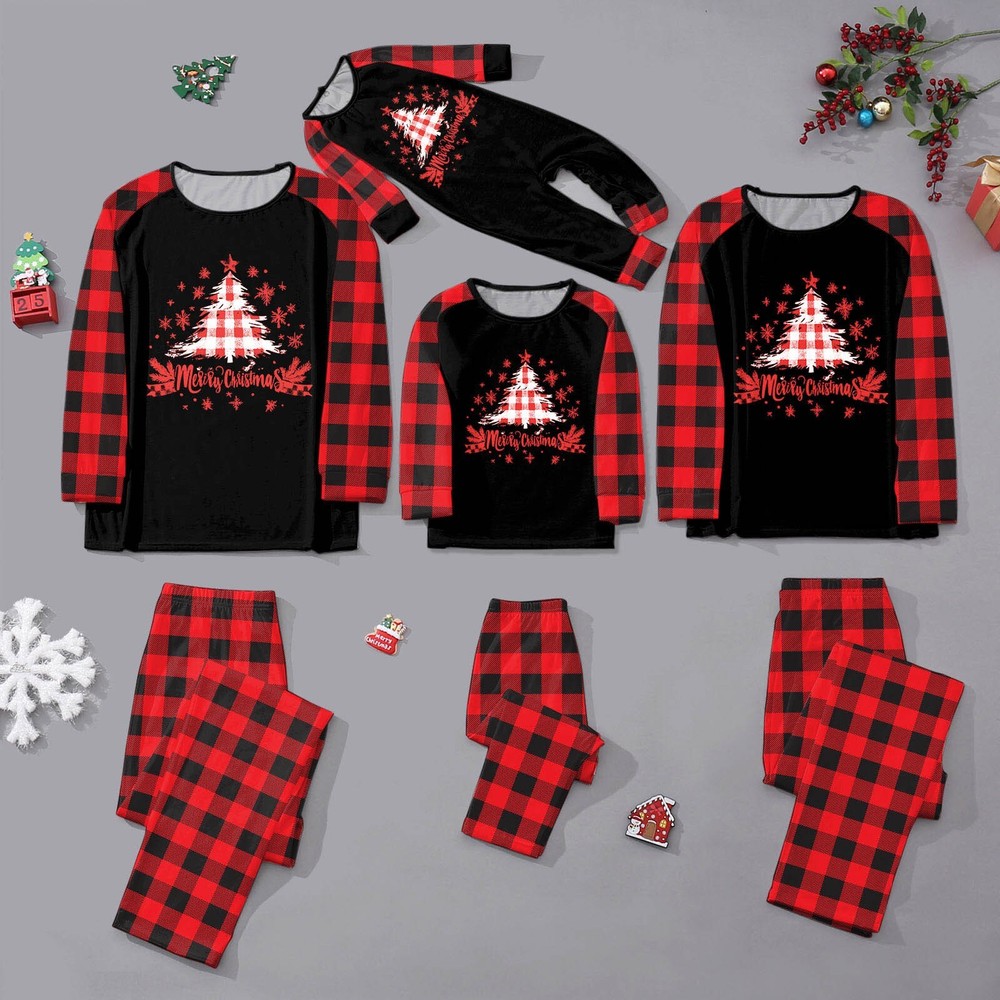 Daddy Comfortable And Casual Christmas Family Matching Pajama Set Printing