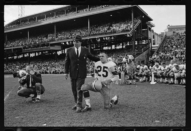 Photo:Vince Lombardi -- coach Green Bay Packers 1960 28